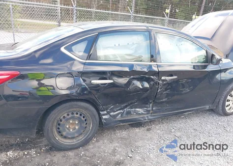 2019 Nissan Sentra S z USA, uszkodzony, nr VIN 3N1AB7AP9KY353867